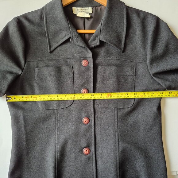 Short Sleeved Black Jacket - Picture 4 of 6